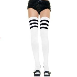 ❤️ LEG AVENUE 2 Pair THIGH HIGHS